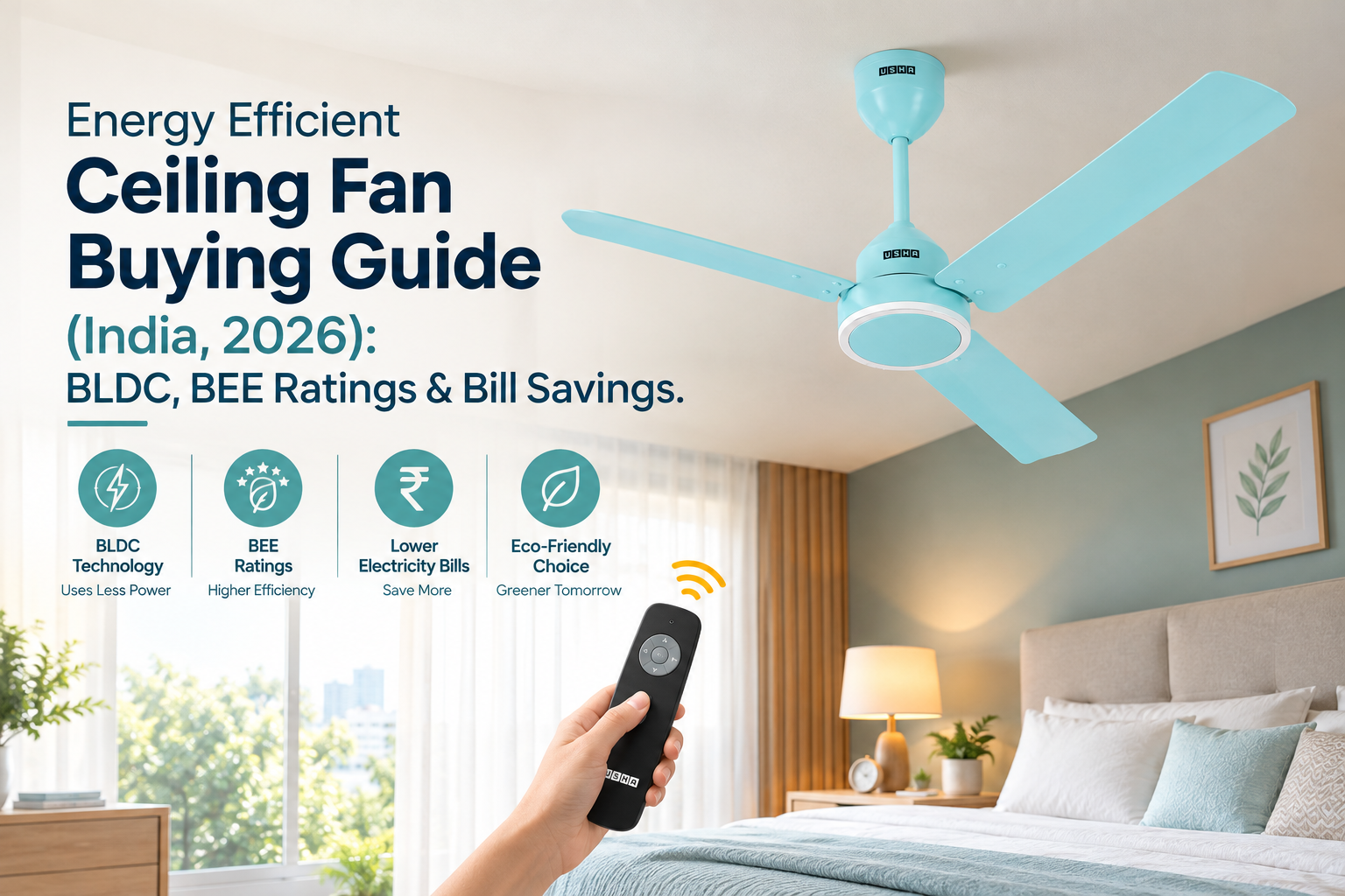  Energy Efficient Ceiling Fan