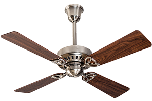 Brushed Nickel with walnut blade