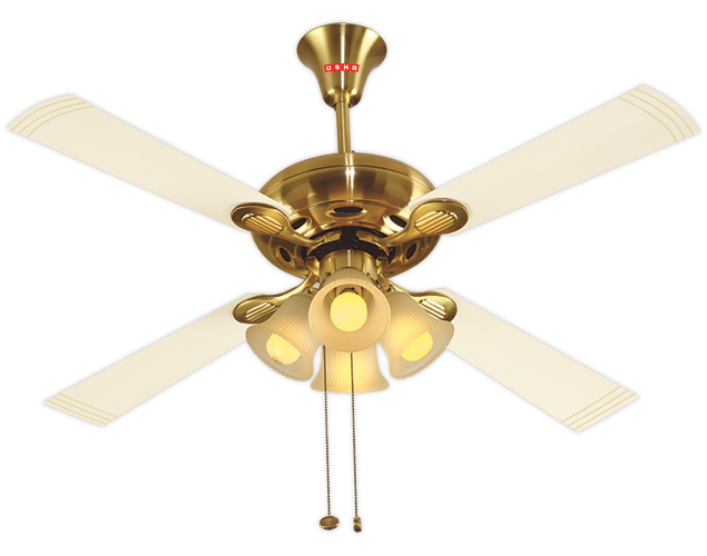 Usha Fontana Orchid Ceiling Fan, Best Crystal Ceiling Fans In India